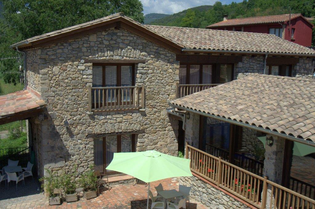 Hostal De La Rovira Oix Esterno foto
