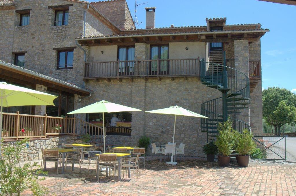 Hostal De La Rovira Oix Esterno foto