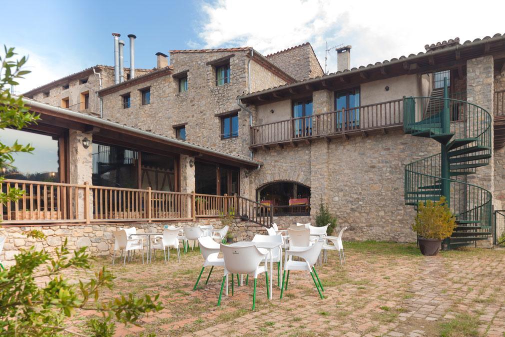 Hostal De La Rovira Oix Esterno foto