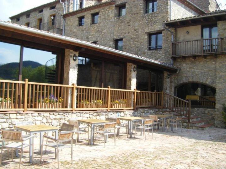 Hostal De La Rovira Oix Esterno foto